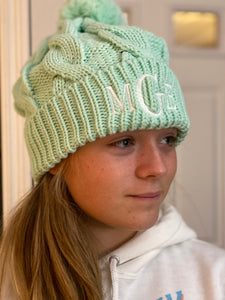 Chunk Twist Personalized Beanie