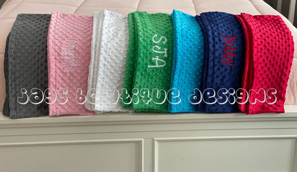 Minky Pillowcase
